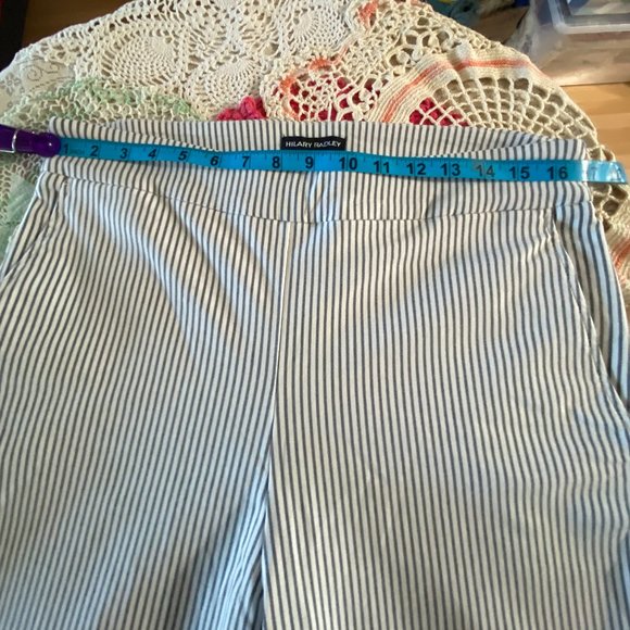 Hilary Radley sz12 striped ankle pant - Picture 4 of 8